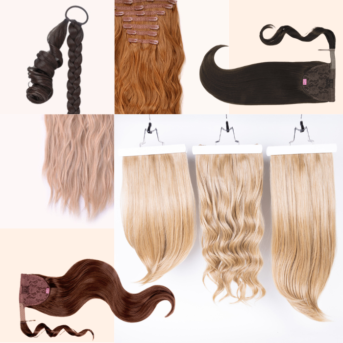 Fake sales hair extensions