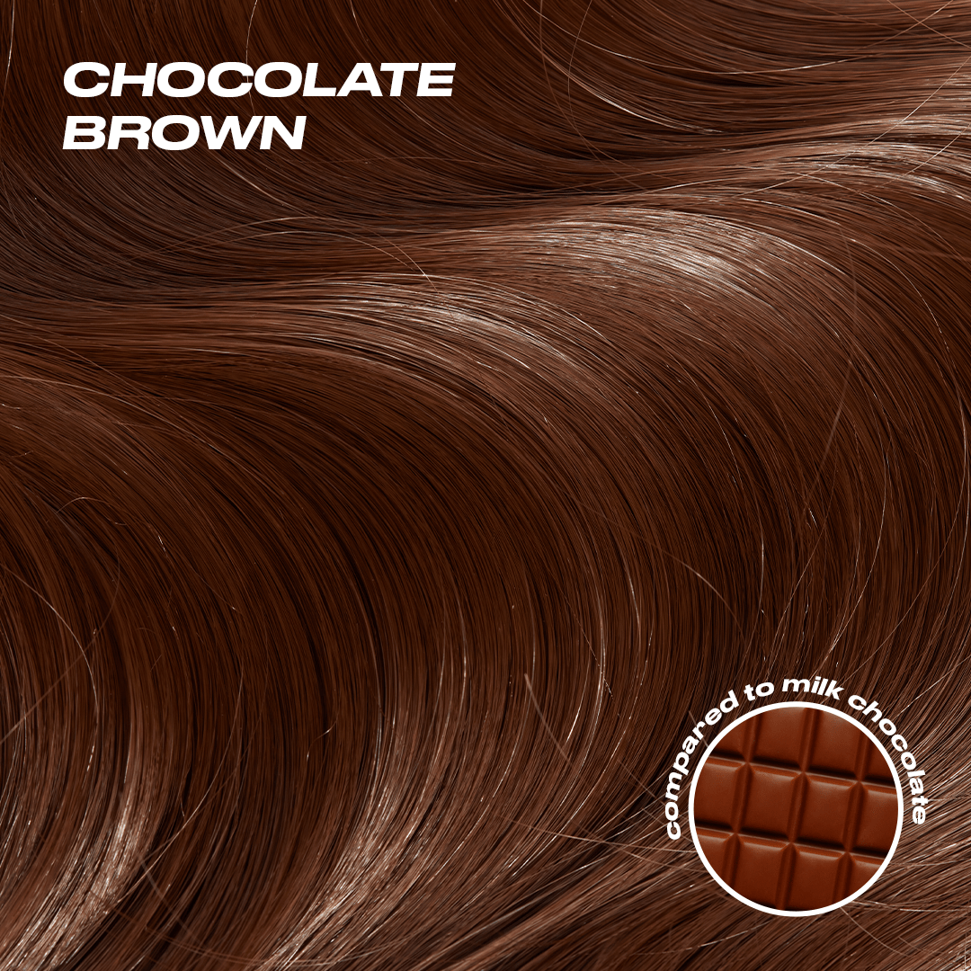 Courtney Half Up Half Down Extensions - Chocolate Brown Chocolate Brown