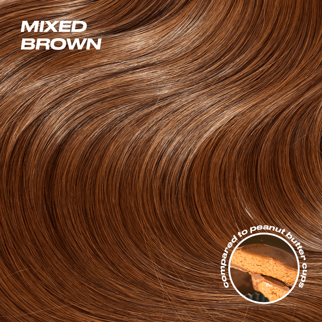 Brit Ponytail Extension - Mixed Brown Mixed Brown