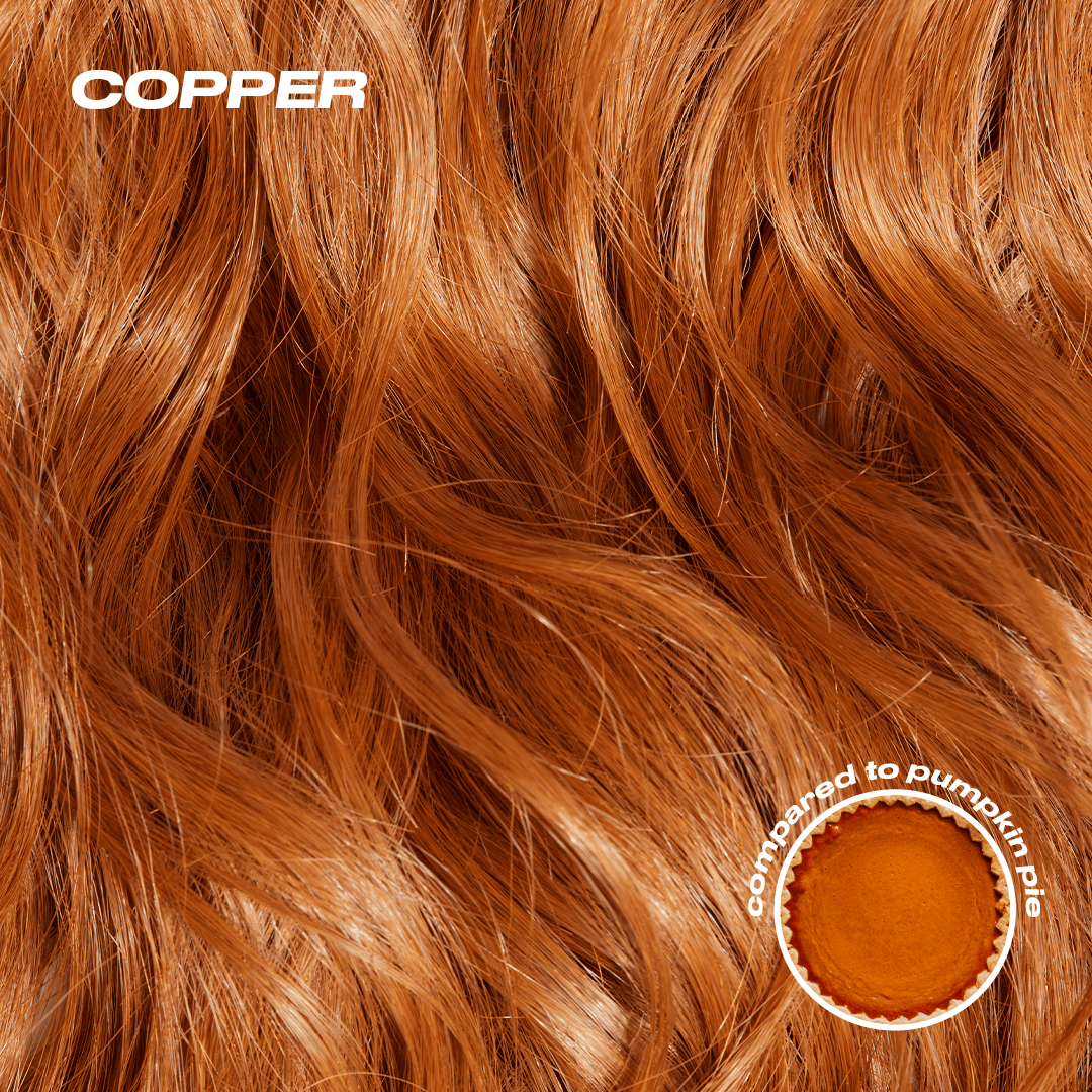 Chloe Half Up Half Down Extensions - Copper - NO STOCK Copper