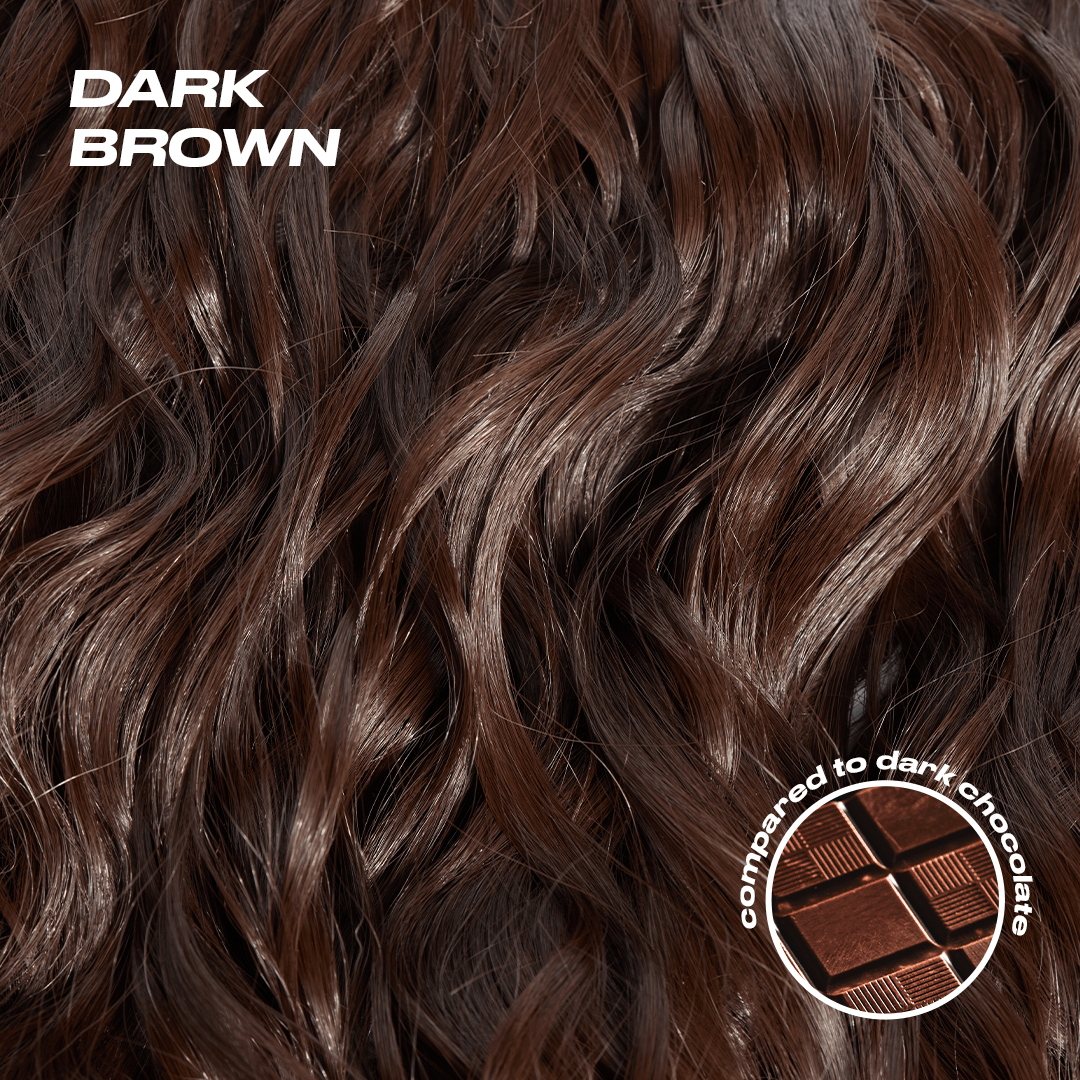 Chloe Half Up Half Down Extensions - Dark Brown Dark Brown