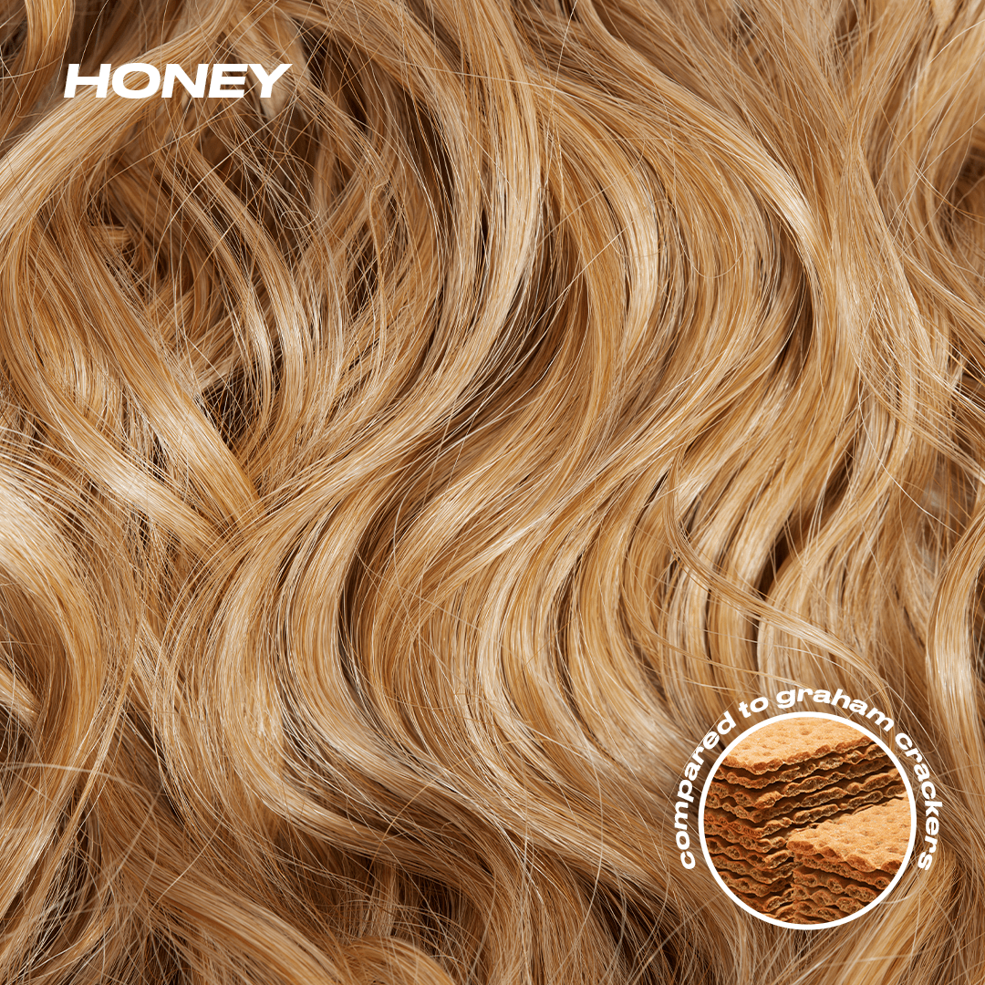Chloe Half Up Half Down Extensions - Honey Honey