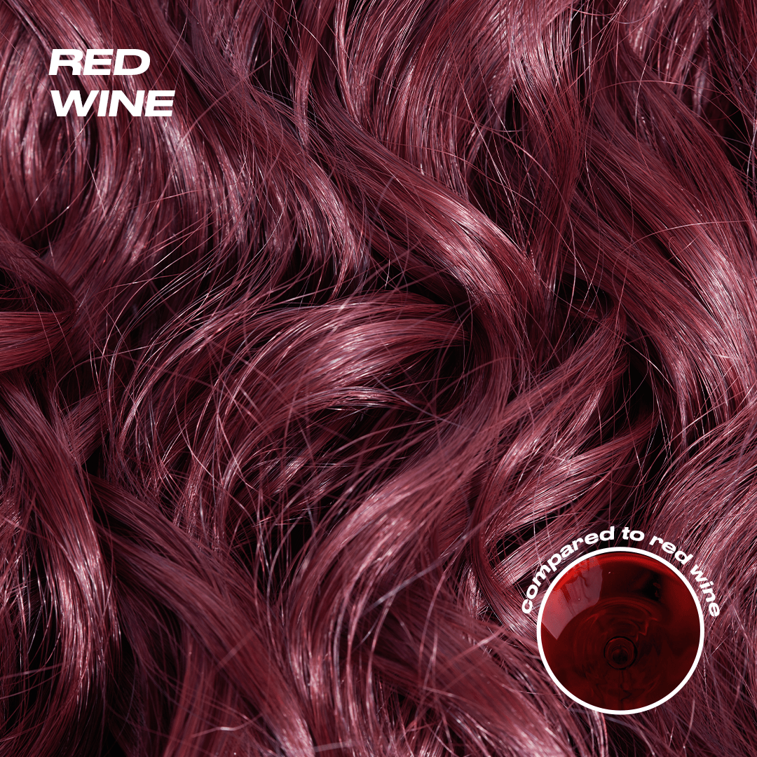 Chloe Half Up Half Down Extensions - Red Wine Red Wine