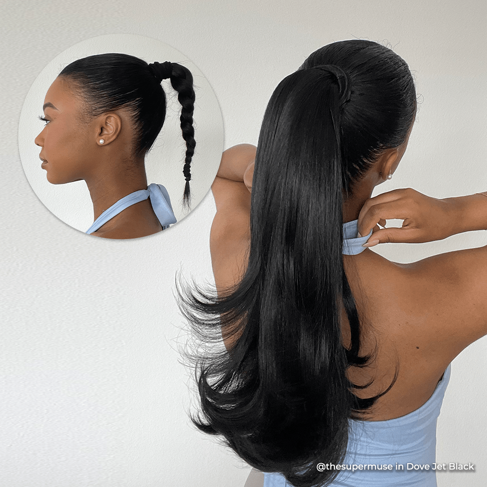 Dove Ponytail Extension Insert Name Here