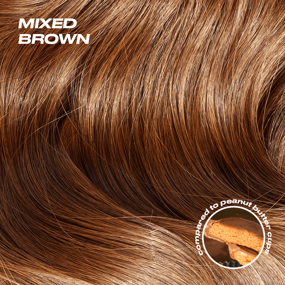 Lily Ponytail Extension - Mixed Brown Mixed Brown
