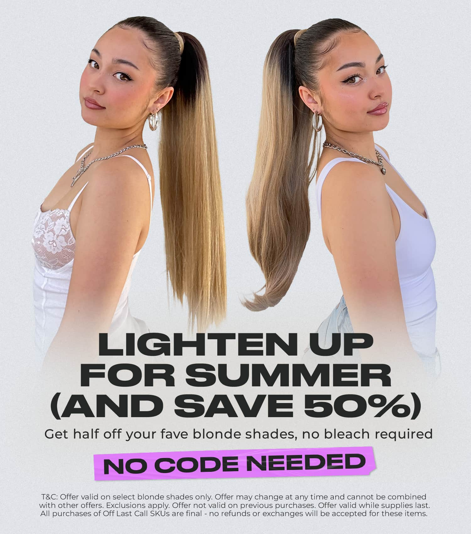 50% Off International Blondes Day Sale