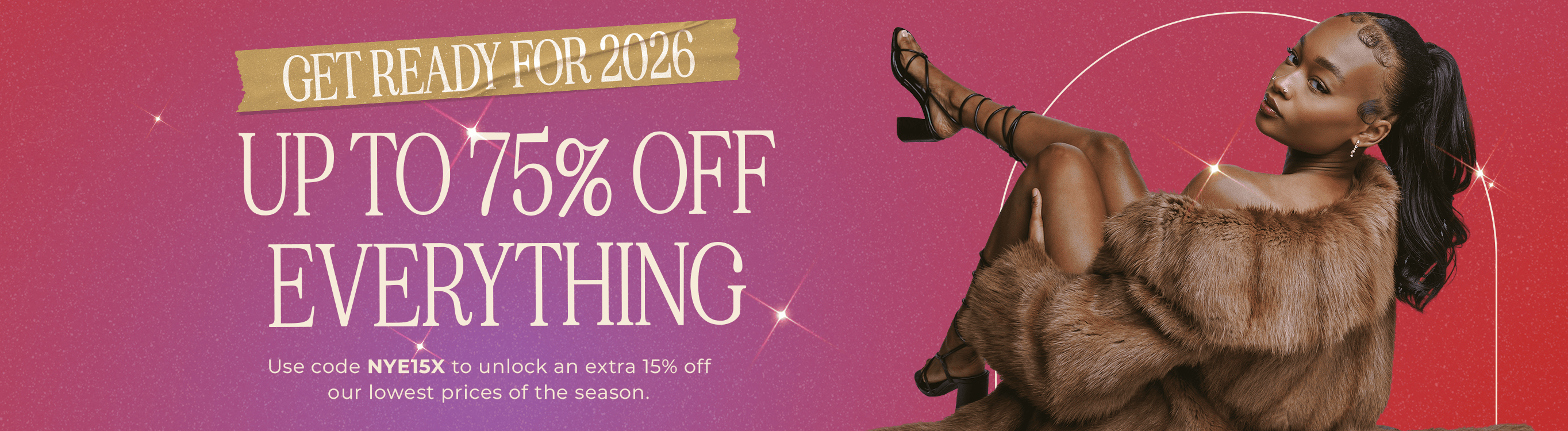 15% Off End Of Year Sale