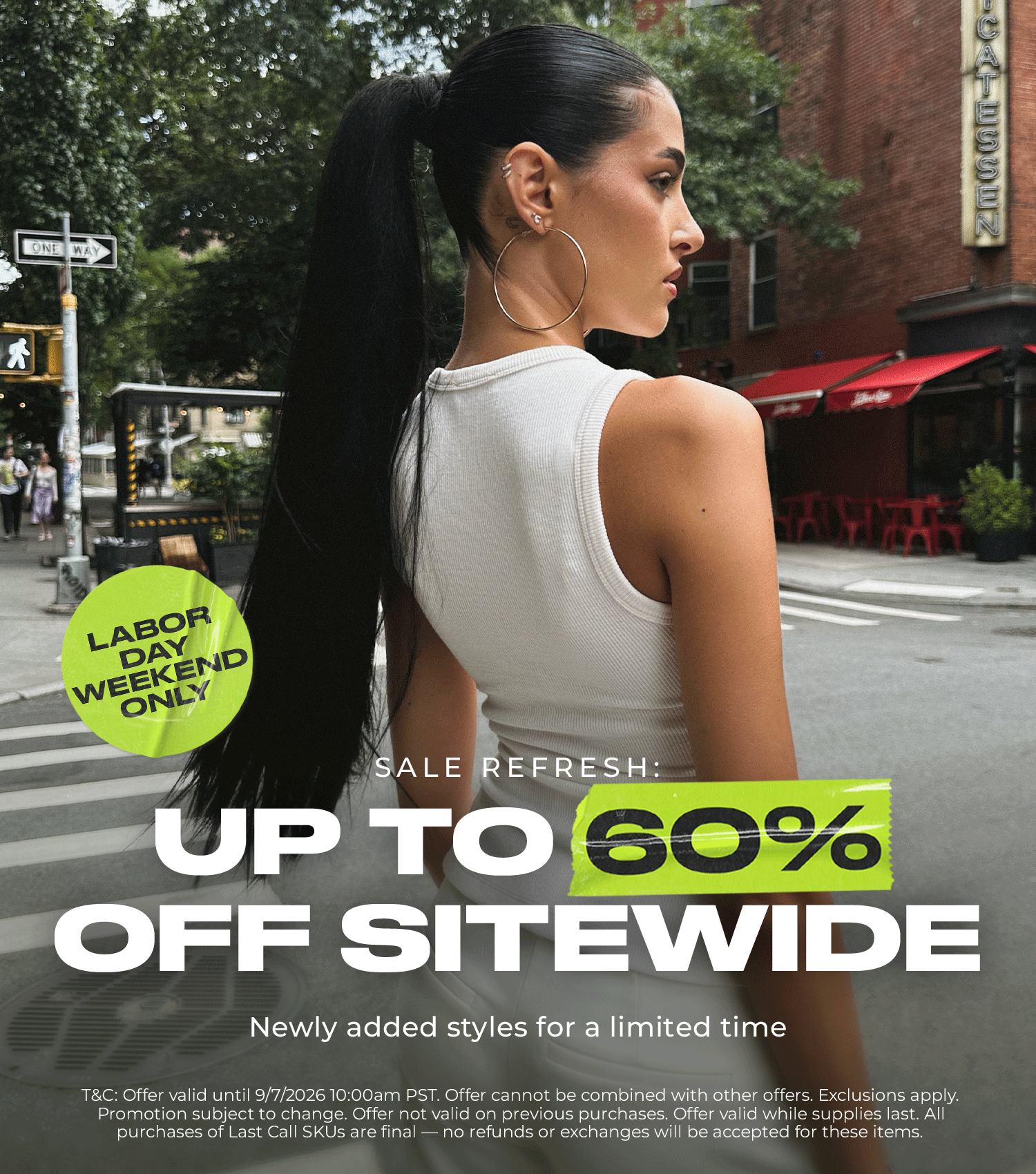 25% Off Labor Day Weekend Sale