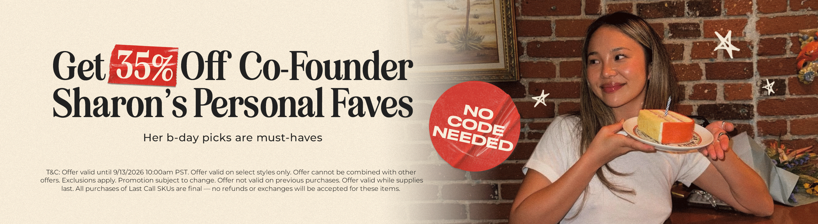 Sharon's Faves Sale