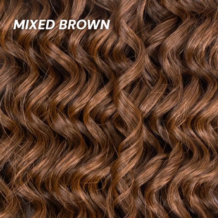 Raye Half Up Half Down Extensions - Mixed Brown Mixed Brown