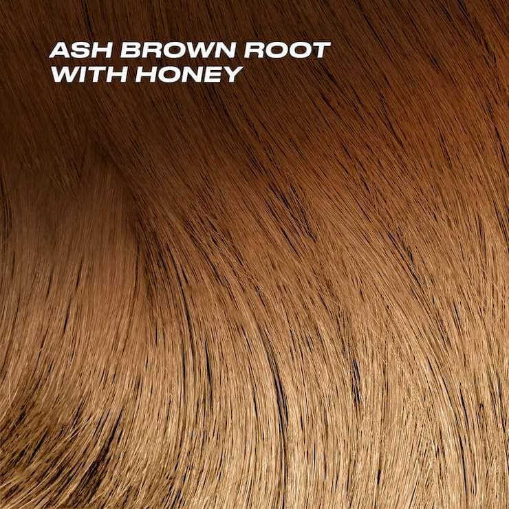 Brit Ponytail Extension - Ash Brown Root with Honey Ash Brown Root with Honey