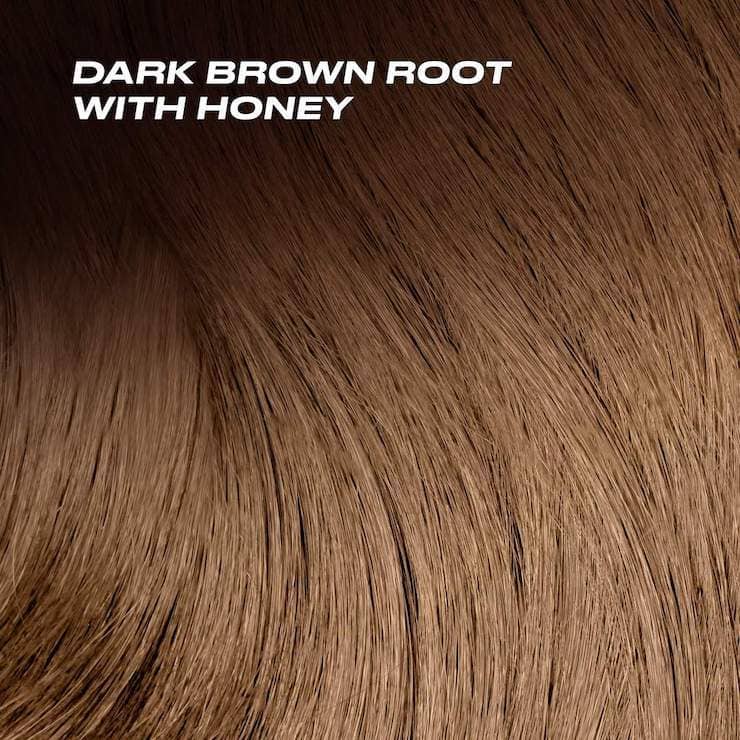 Brit Ponytail Extension - Dark Brown Root with Honey Dark Brown Root with Honey