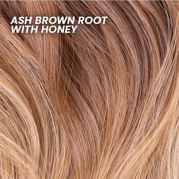 Jordynn Ponytail Extension - Ash Brown Root with Honey Ash Brown Root with Honey