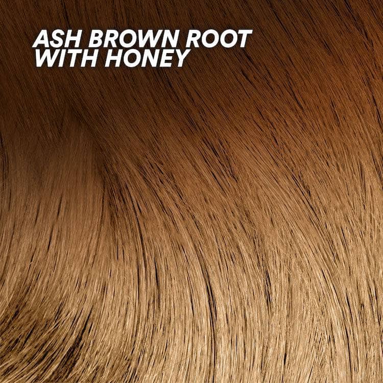 Lola Ponytail Extension - Ash Brown Root with Honey Ash Brown Root with Honey