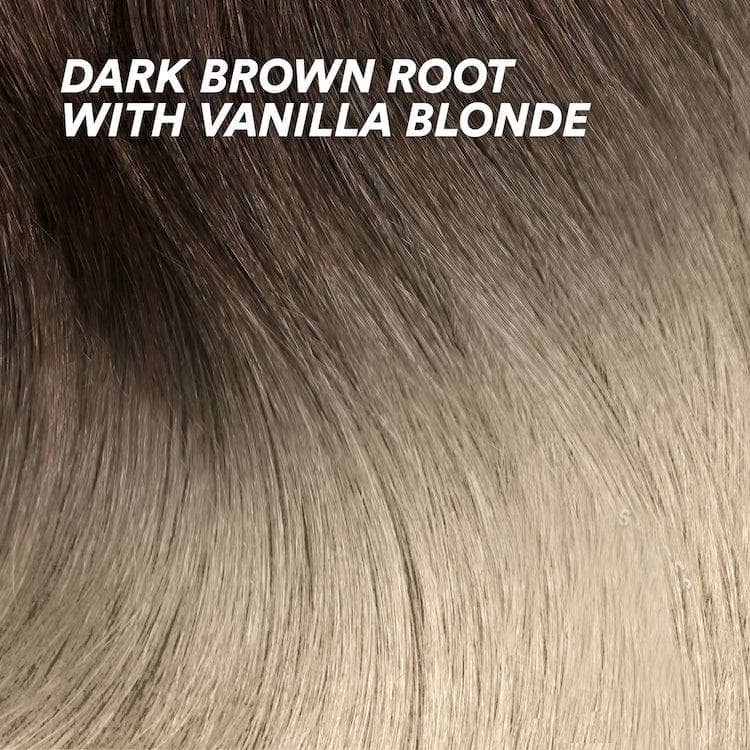 Lola Ponytail Extension - Dark Brown Root with Vanilla Blonde Dark Brown Root with Vanilla Blonde