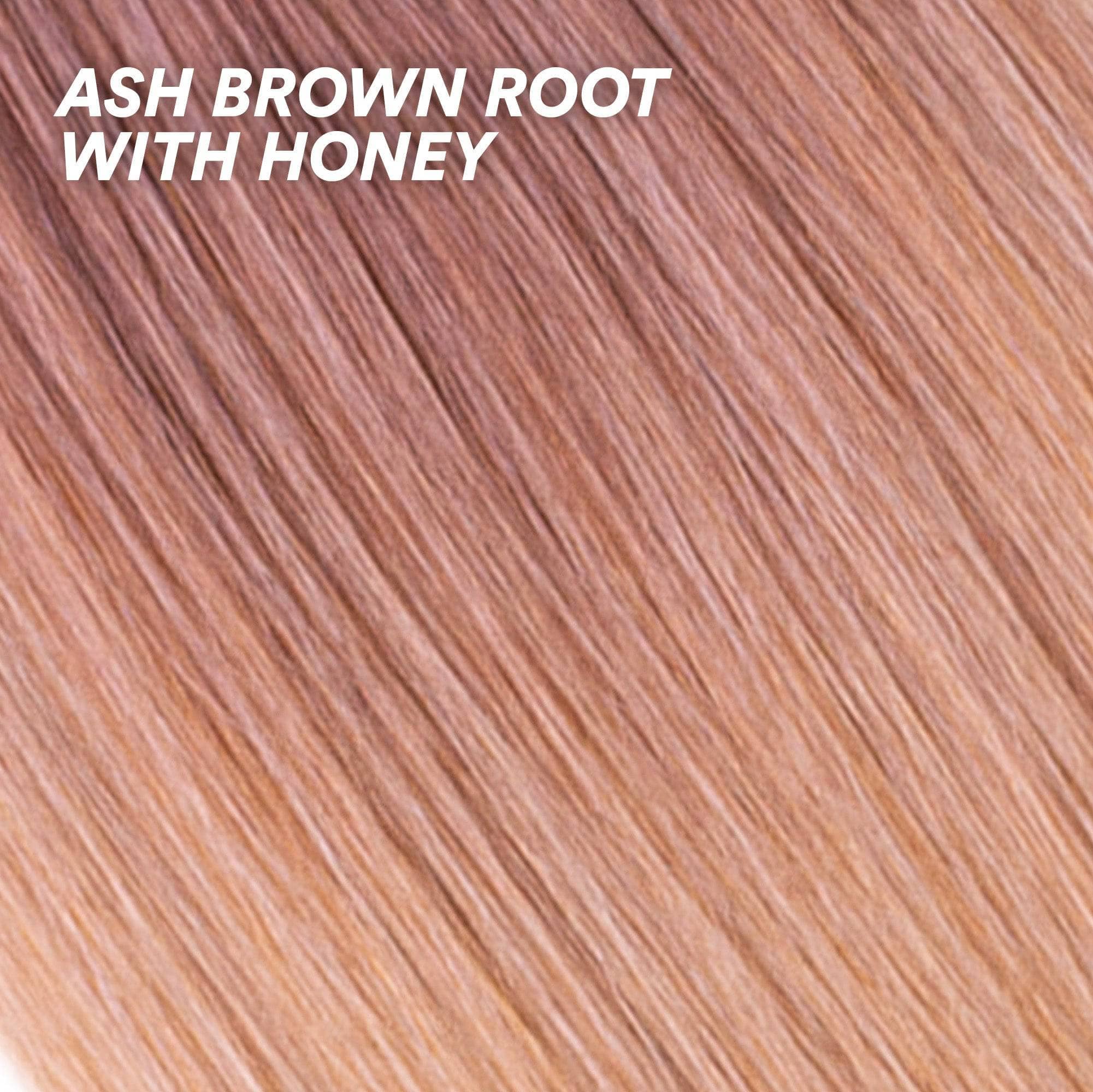 Miya Ponytail Extension - Ash Brown Root with Honey Ash Brown Root with Honey