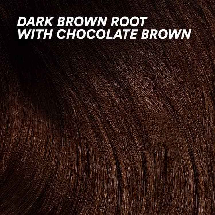 Miya Ponytail Extension - Dark Brown Root with Chocolate Brown Dark Brown Root with Chocolate Brown