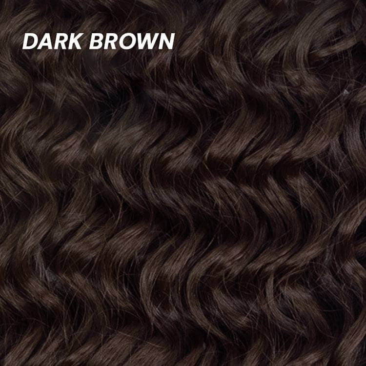 Raye Half Up Half Down Extensions - Dark Brown Dark Brown