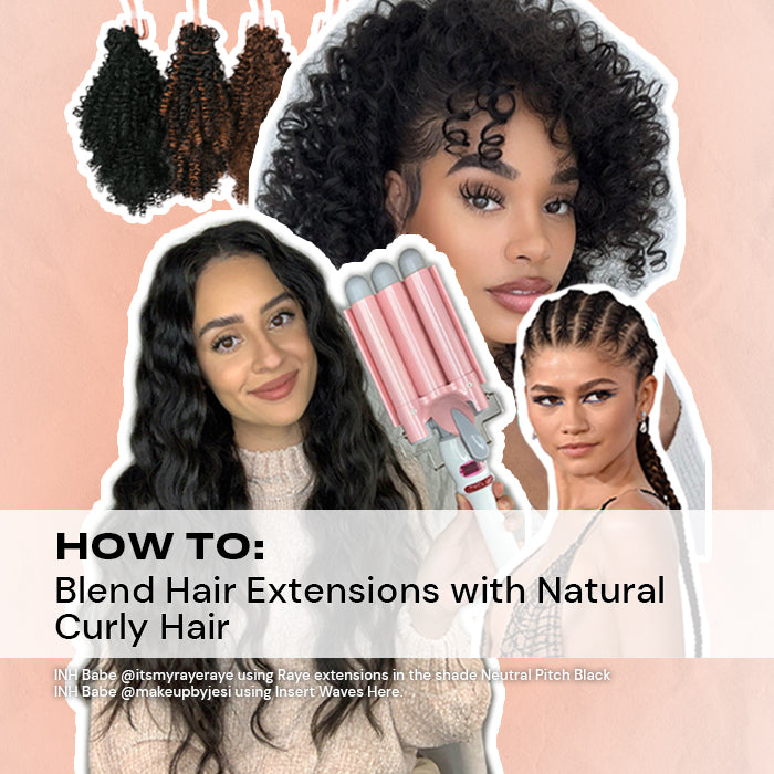 How To Blend Hair Extensions With Natural Curly Hair