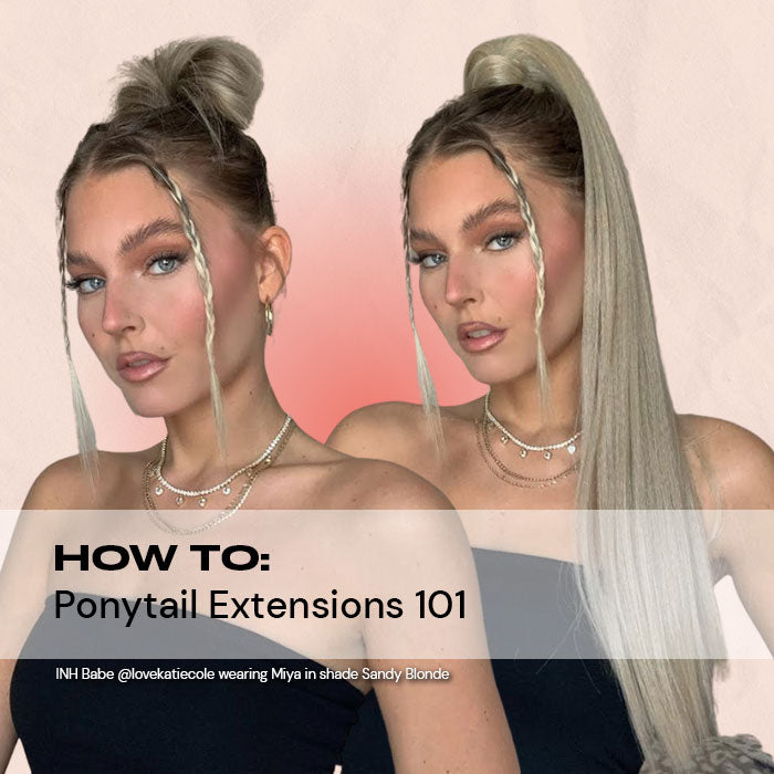 How to Apply Ponytail Extensions