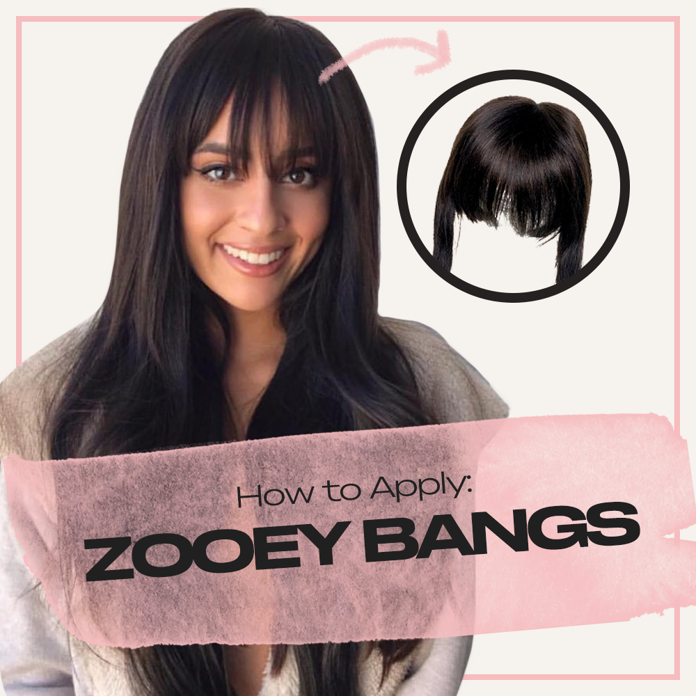 Using Clip In Bangs How To Apply Clip in Bangs | INH Hair – Insert Name Here