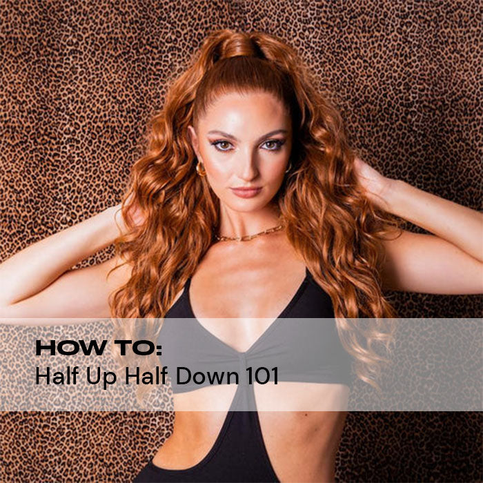 How to Style Half Up Half Down Hair Extensions