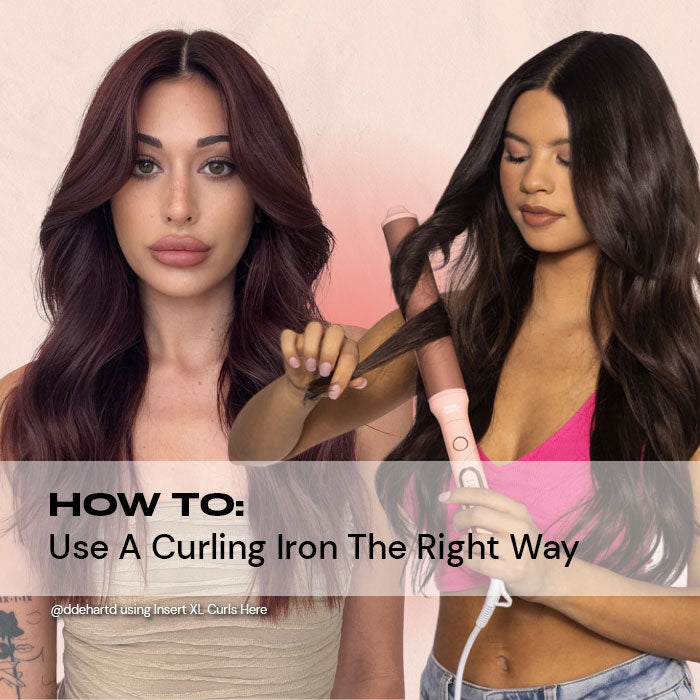 How To Use A Curling Iron The Right Way