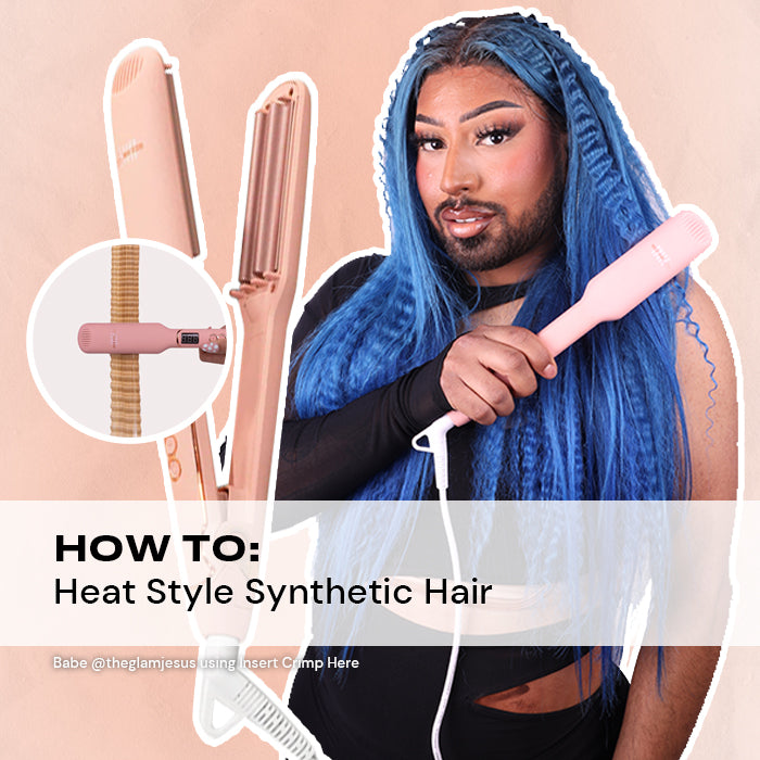 How to Heat Style Synthetic Hair