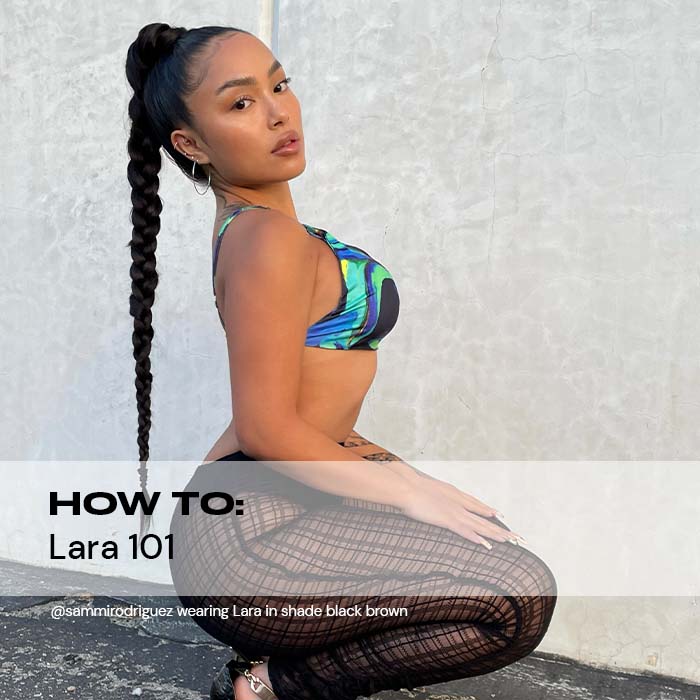 How to Apply Lara Ponytail Extension