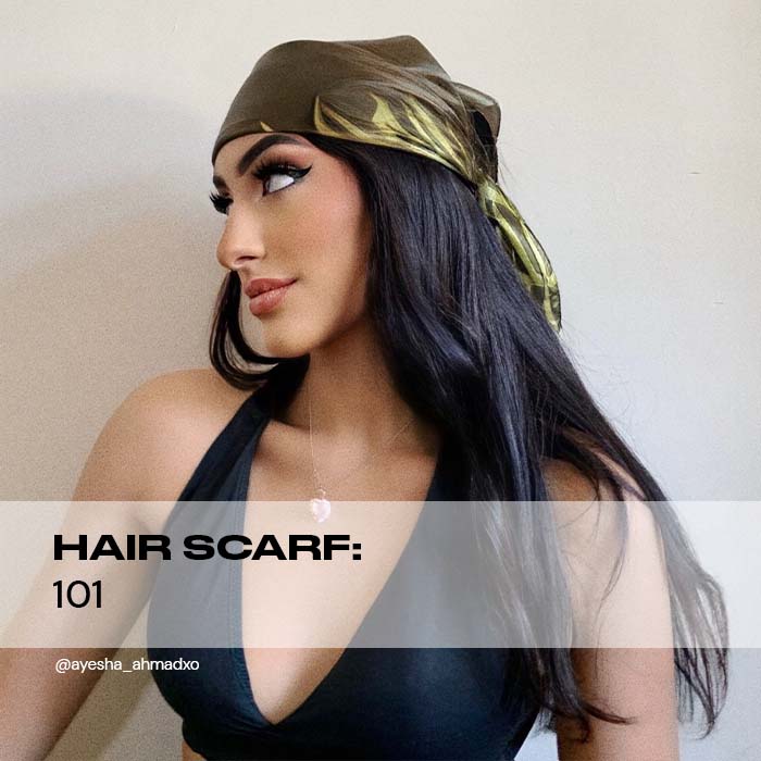 How to Style a Hair Scarf