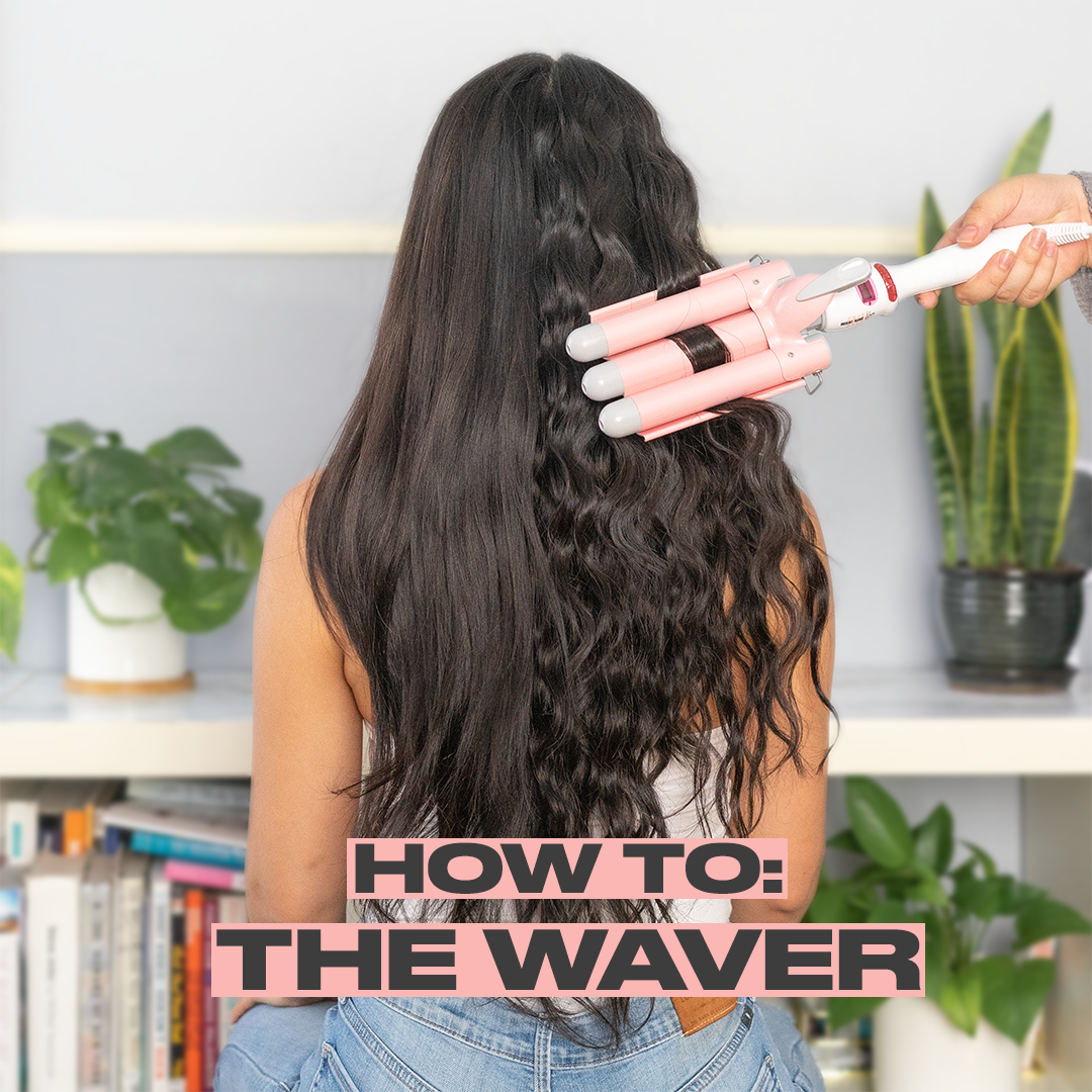How To Use Insert Waves Here Hair Waver