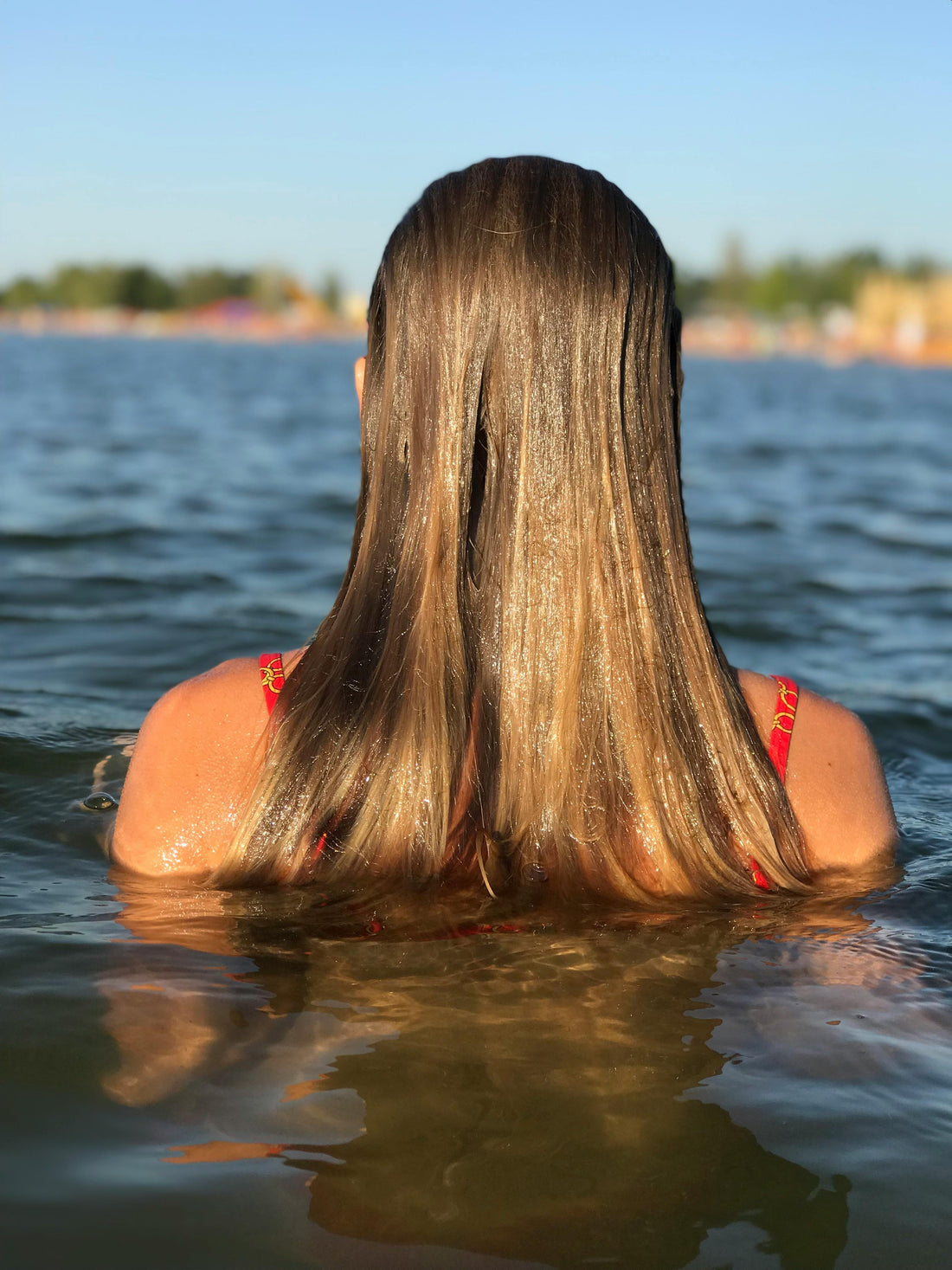 Can you swim while wearing tape-in hair extensions?