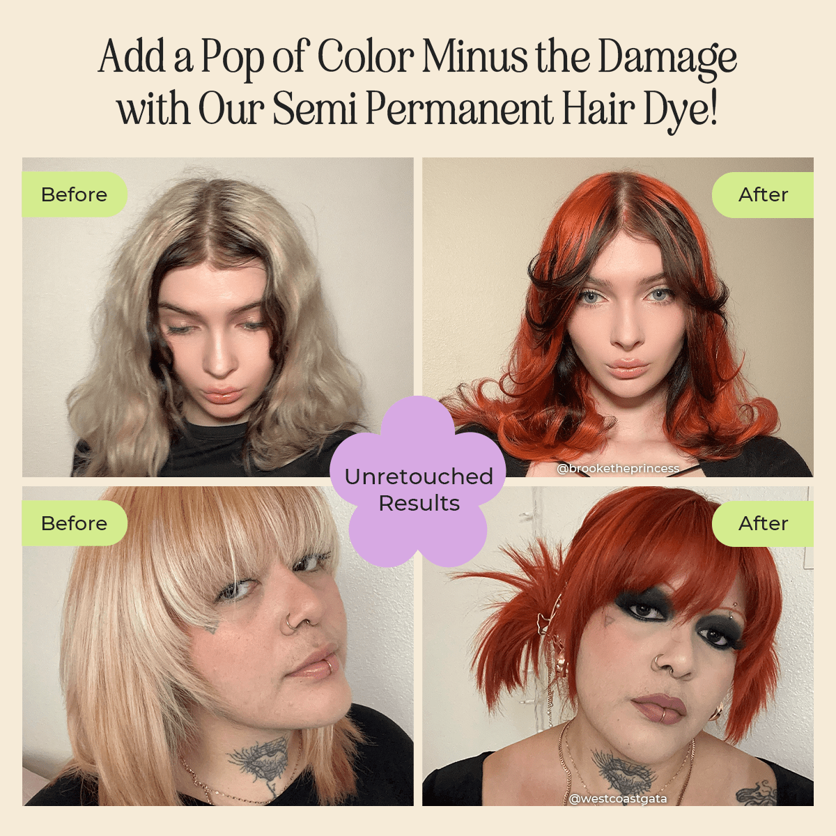 Semi Permanent Hair Color Conditioner