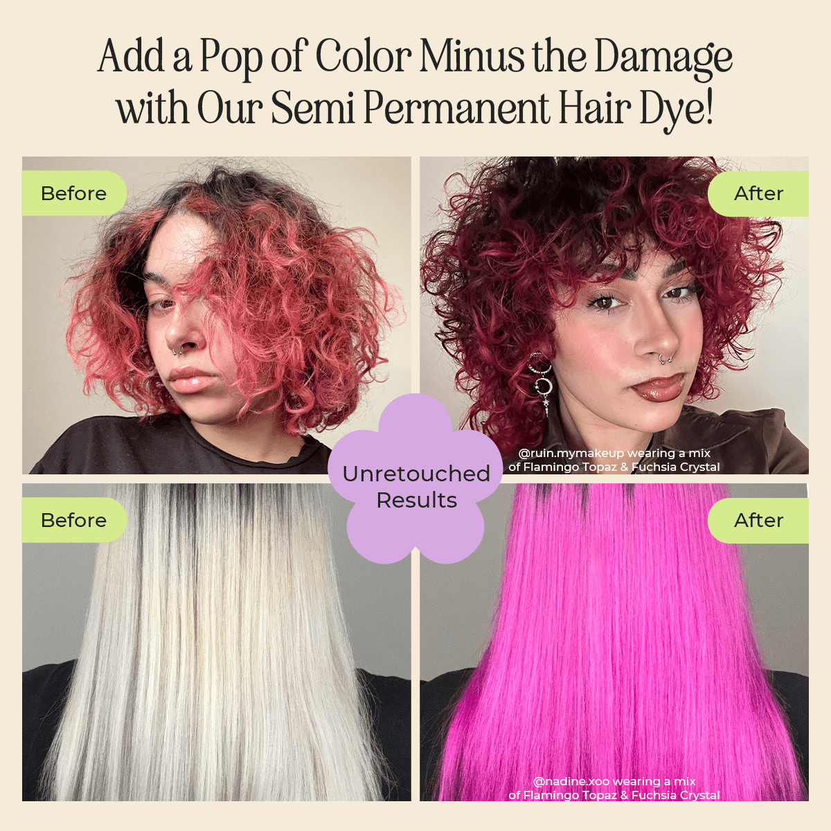 Insert Color Here | Semi Permanent Hair Color | INH Hair – Insert Name Here