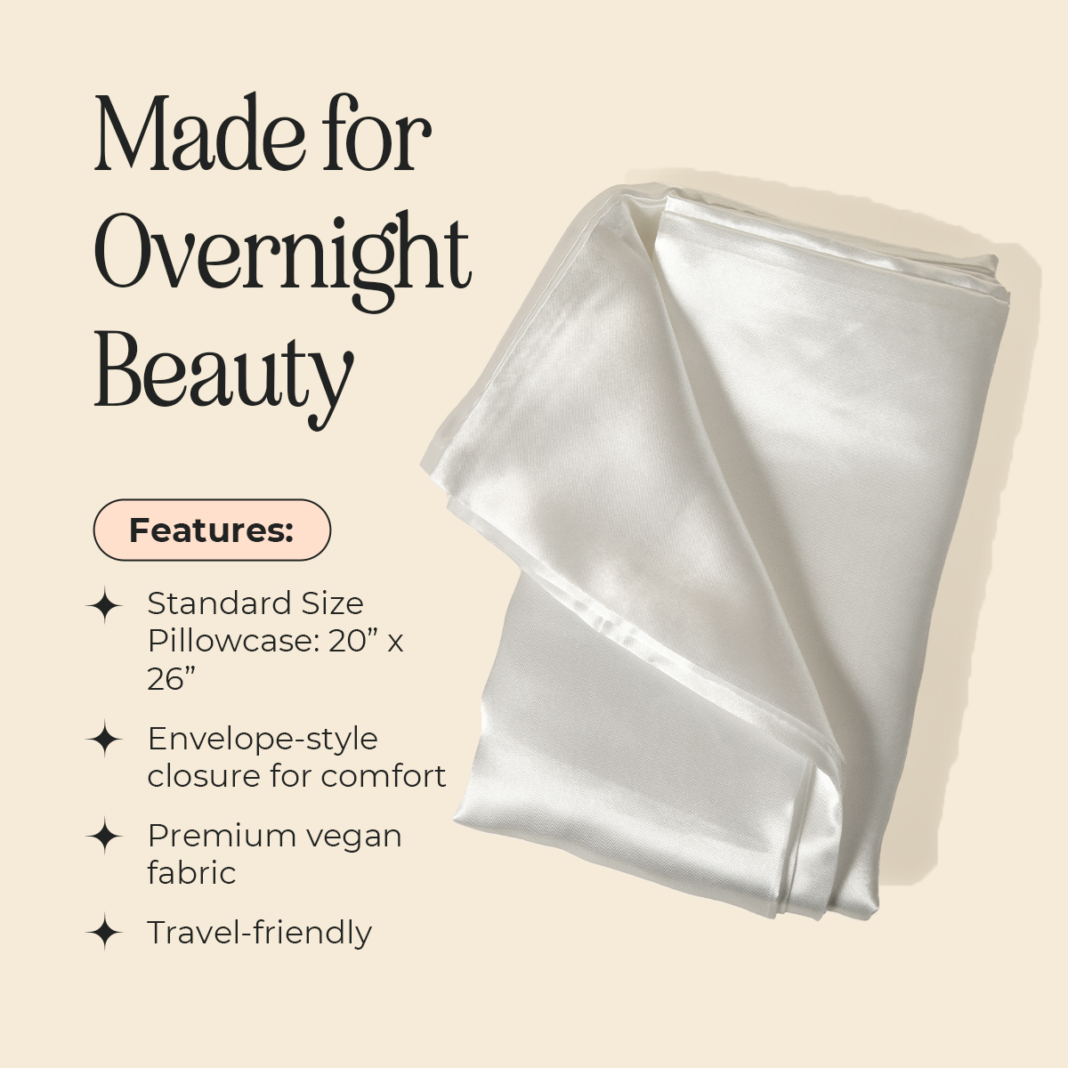 INH Satin Pillowcase