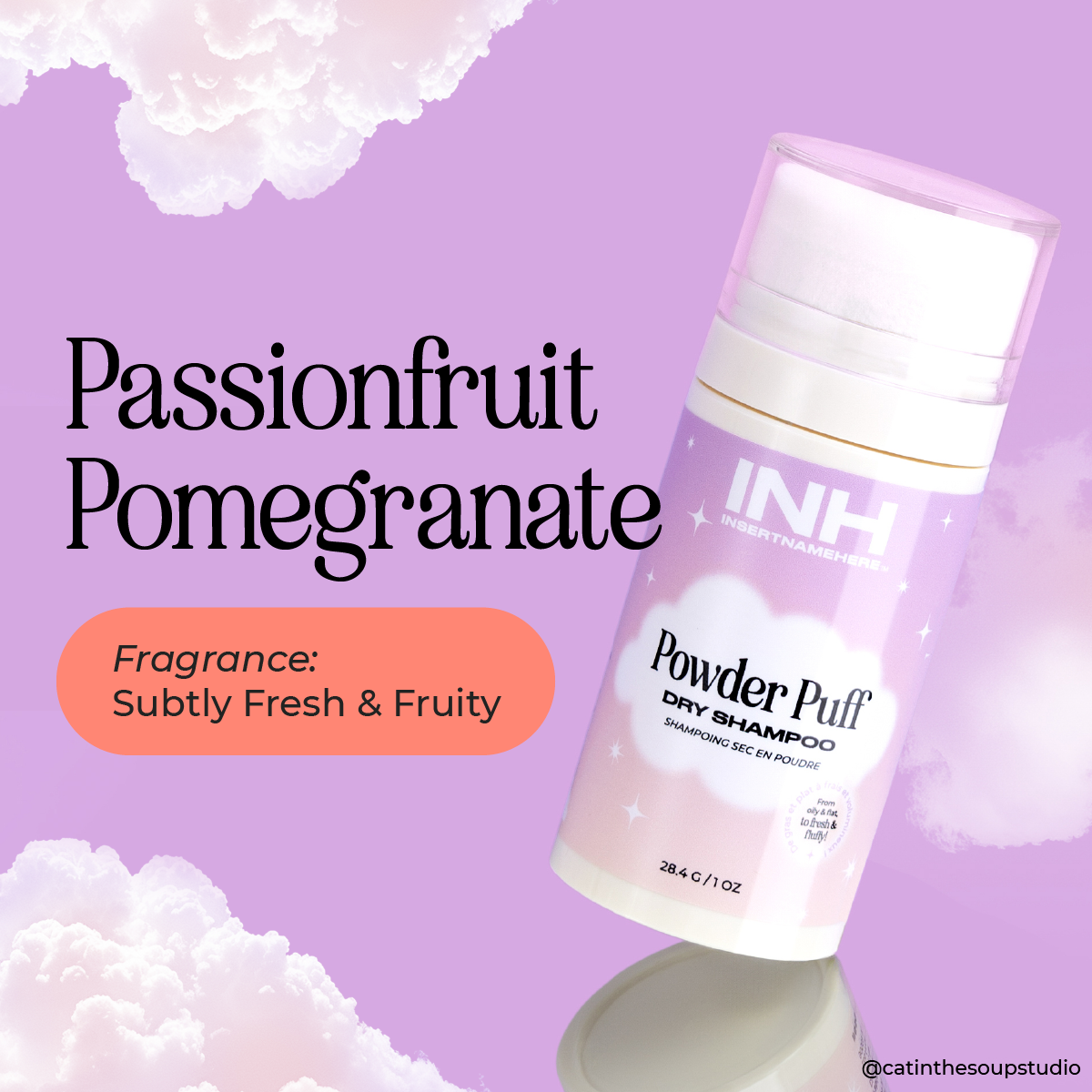 Powder Puff Dry Shampoo