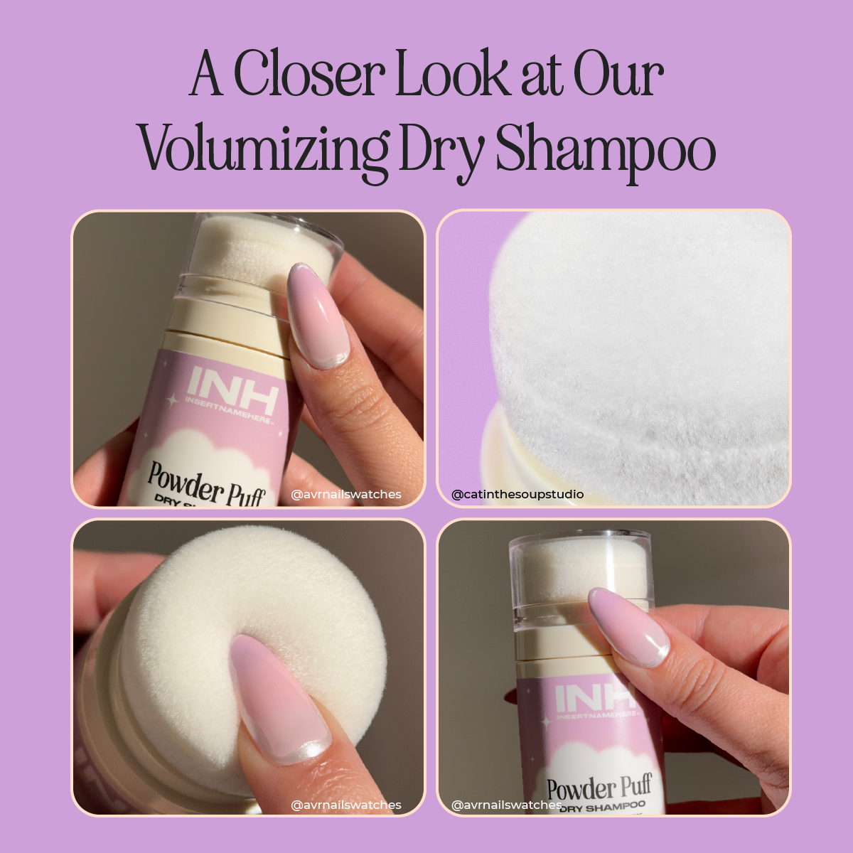 Powder Puff Dry Shampoo