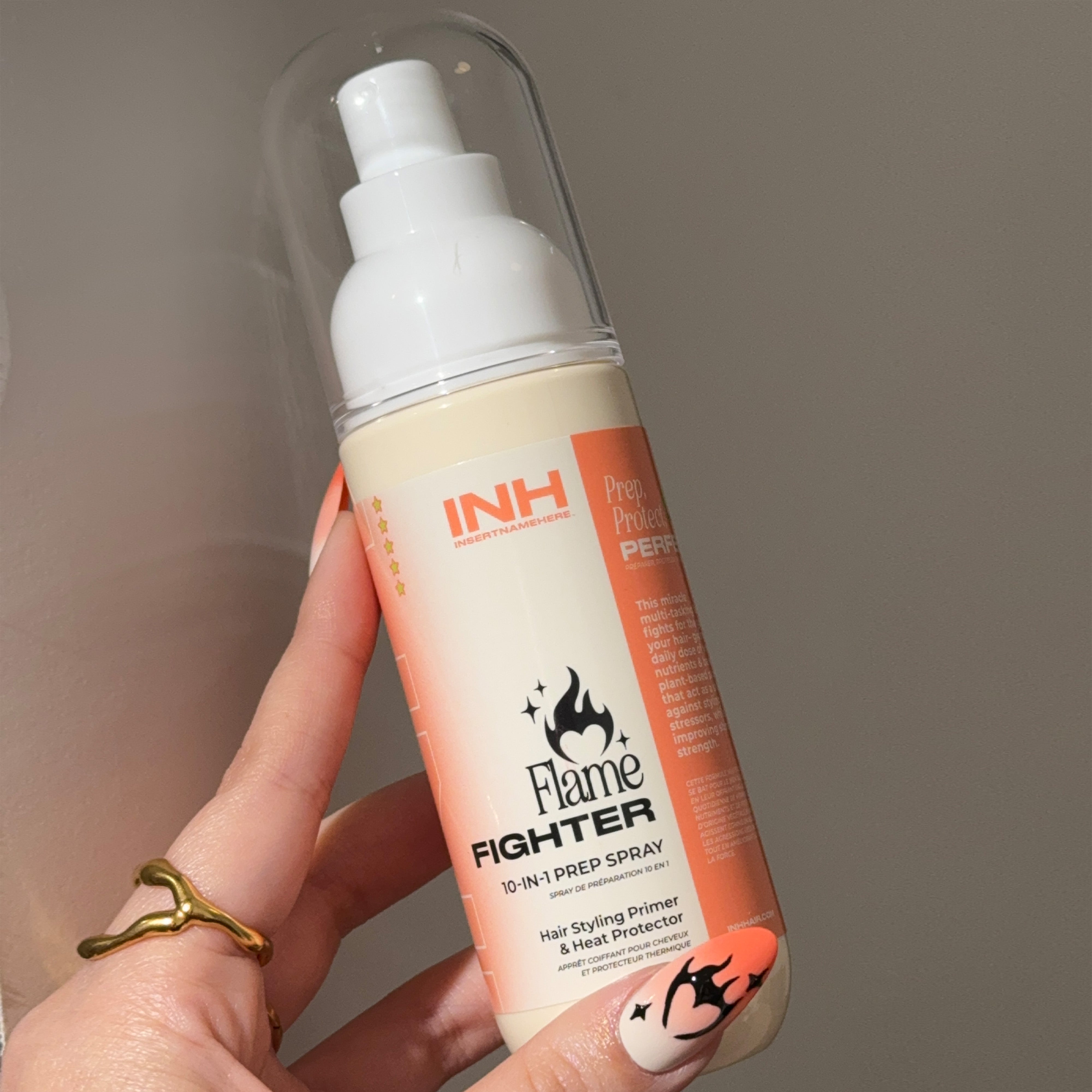 Flame Fighter Heat Protectant 10-in-1 Prep Spray