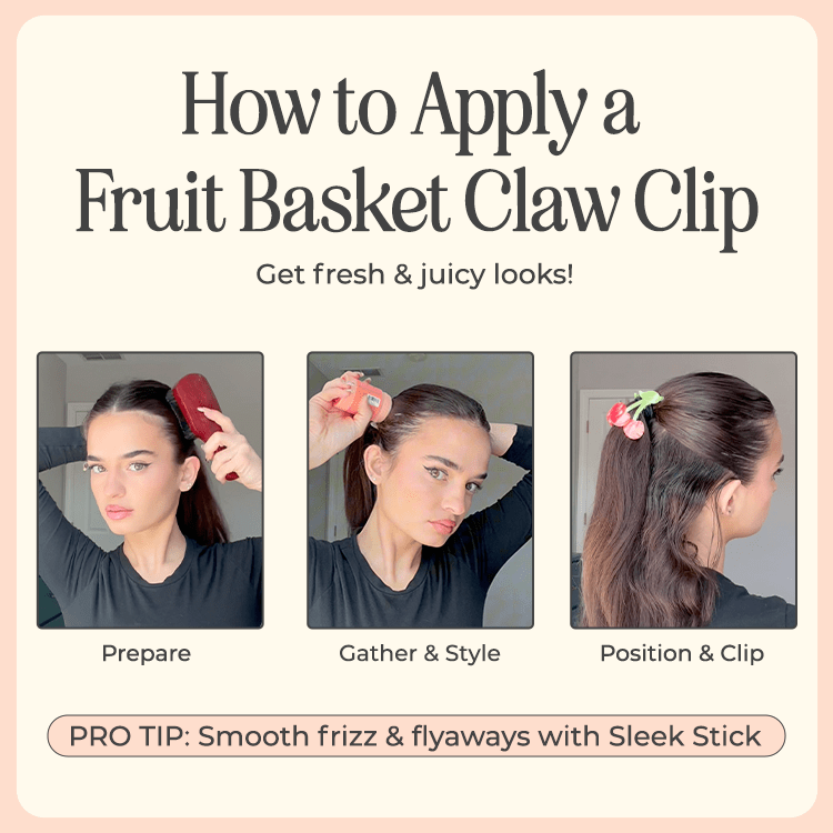 Fruit Basket Claw Clips – Insert Name Here