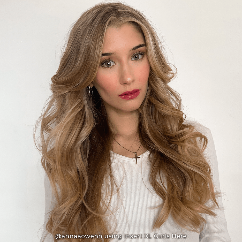 Insert XL Curls Here Xtra Long Oval Curling Wand INH Hair