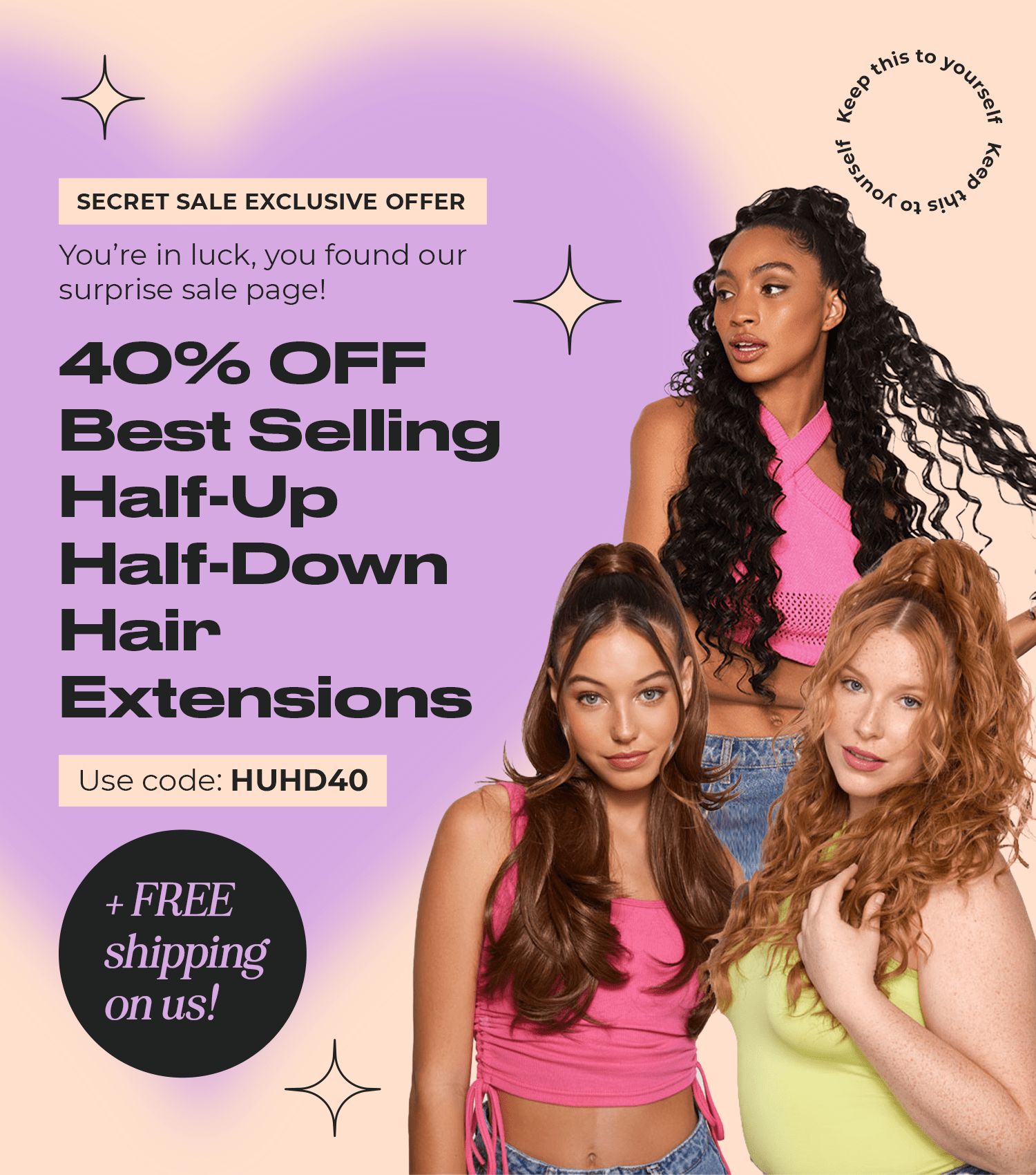 Half Up Half Down - LP