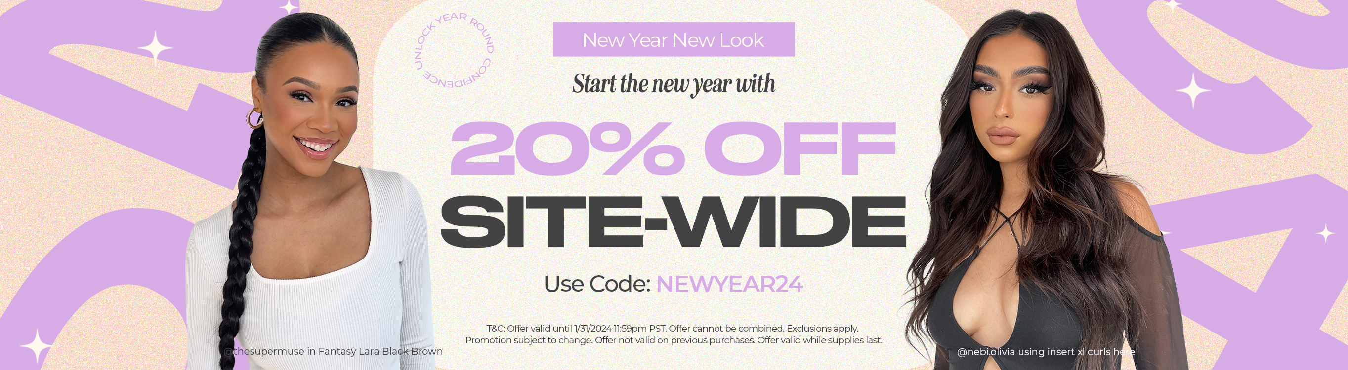 20% Off Sitewide 2024