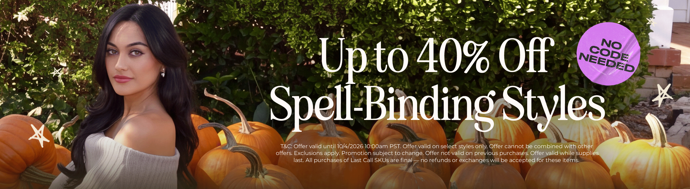 30% Off Autumn Equinox