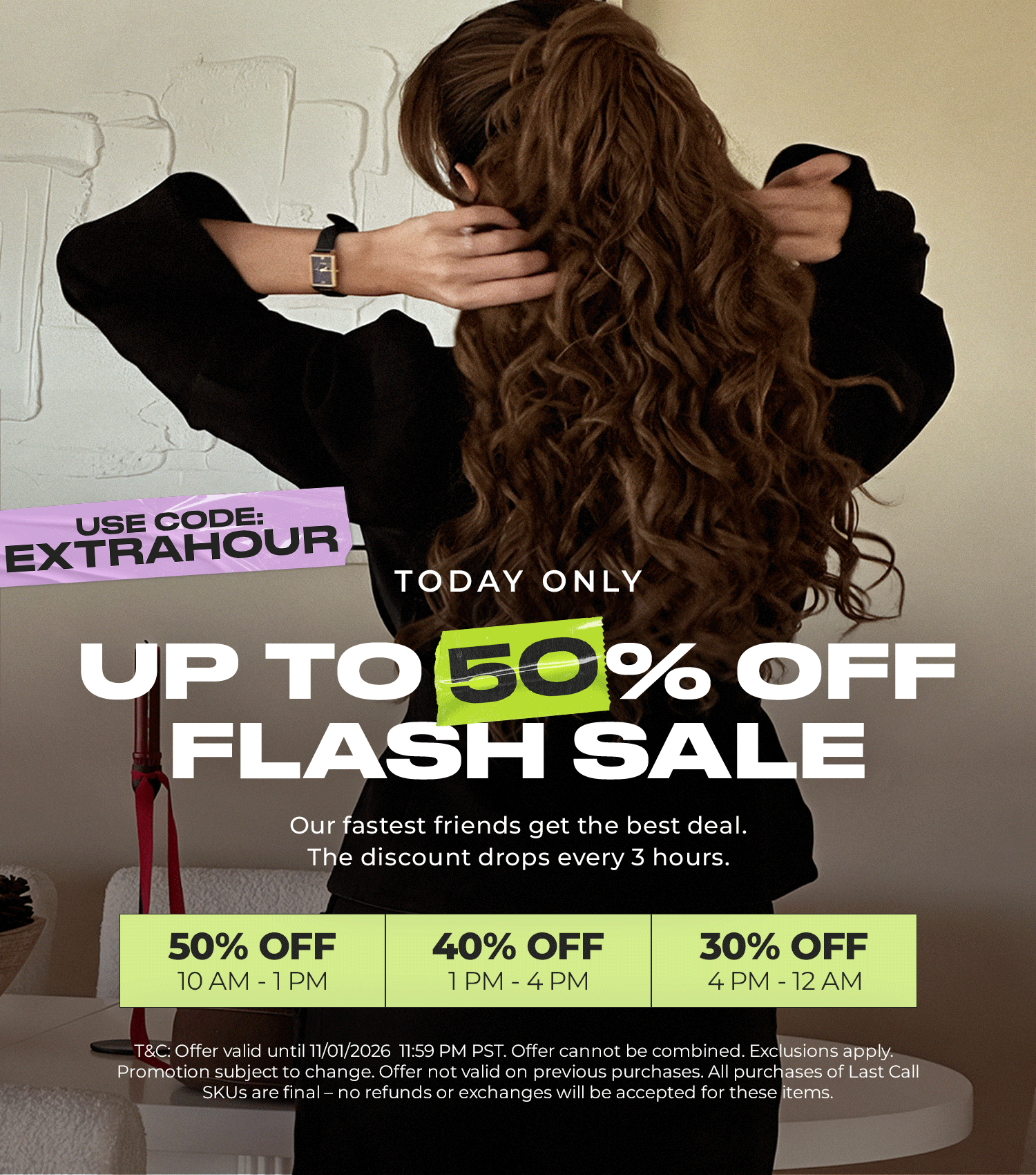 Daylight Savings Flash Sale