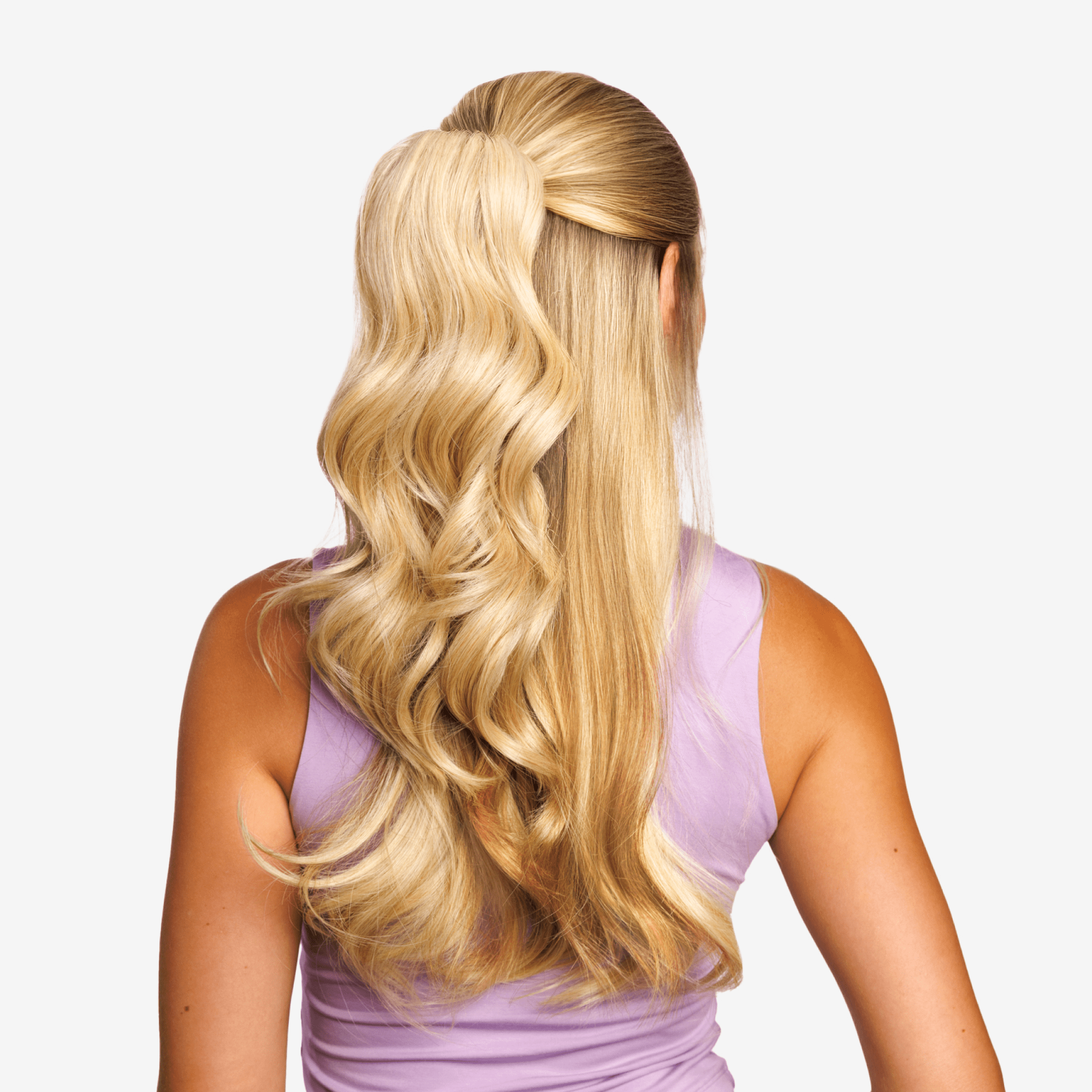 EMILY: Half Up Half Down Mini Claw Clip Ponytail Extension 