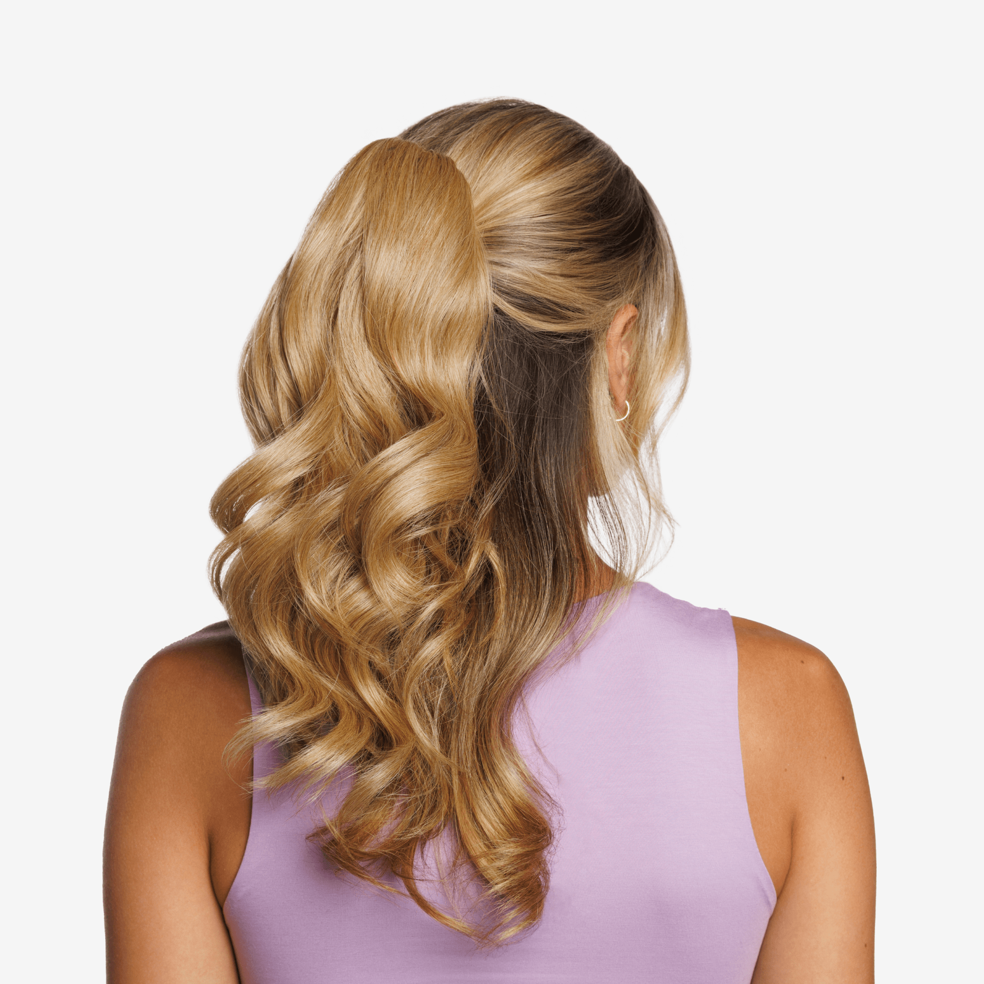 PARTY-PERFECT PAIR: Emily Ponytail Extension & XL Oval Wand Hair
