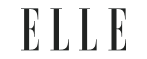 ELLE logo in black text on a white background