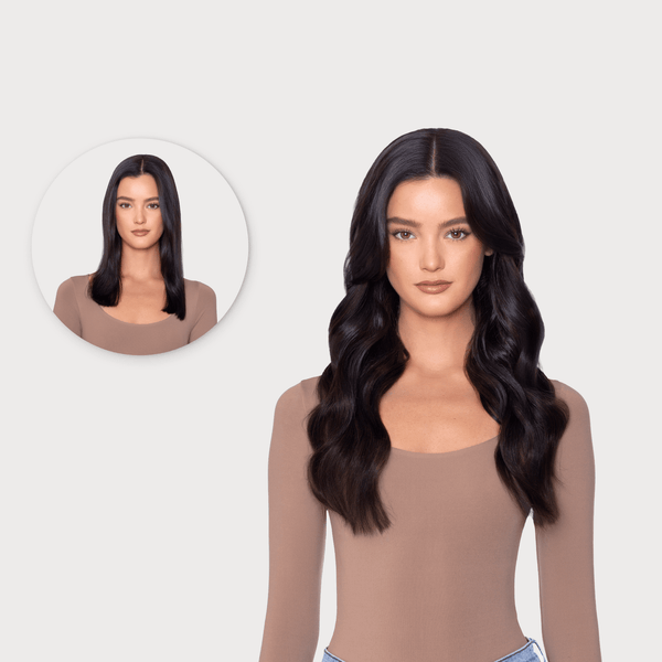 18 Inch Lite Remy Human Hair Extension | INH Hair – Insert Name Here